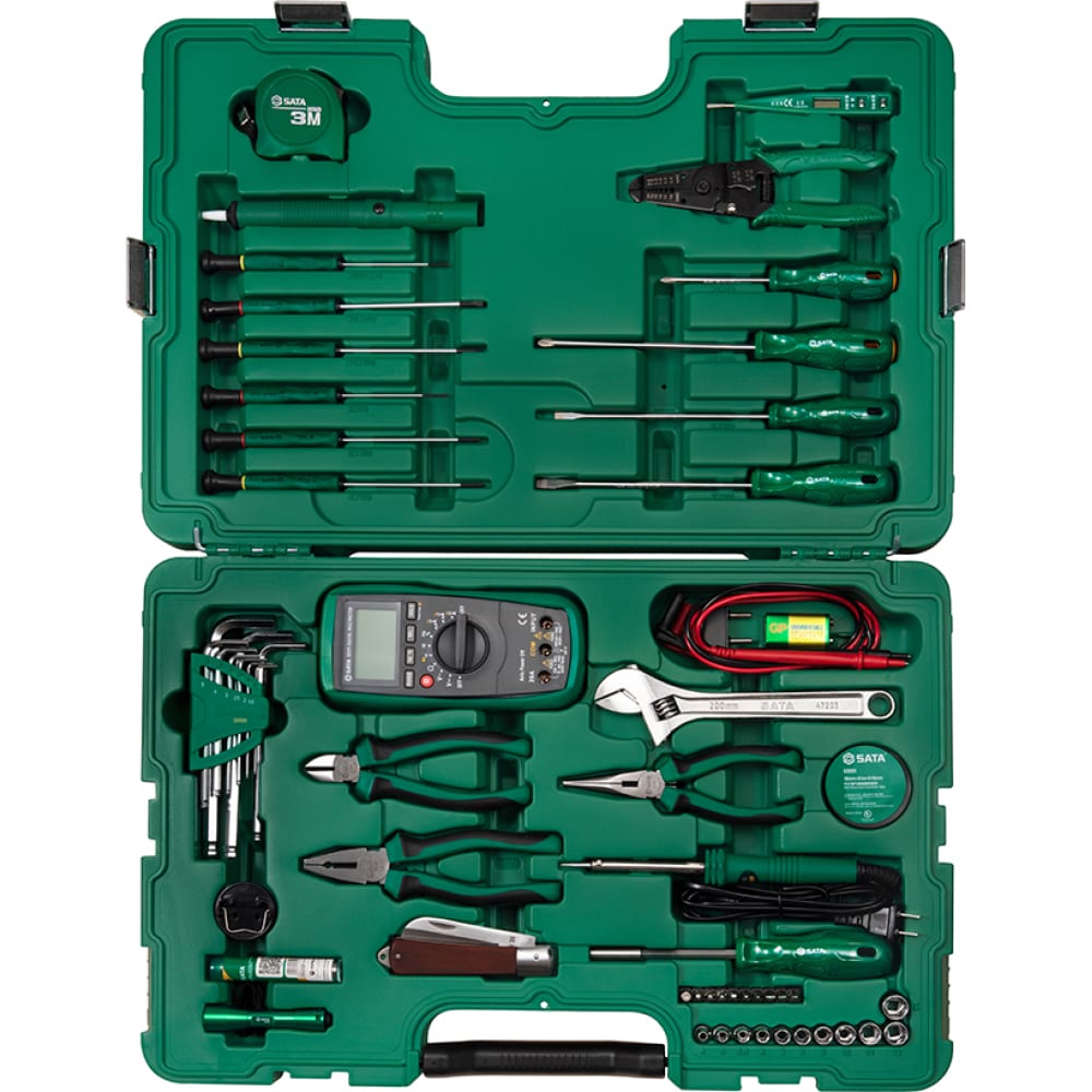 Универсальный набор инструмента для электротехнических работ Sata S09535 в  каталоге интернет-магазина pastakpps
