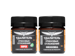Удалитель уриновых отложений КППС SUPER (50г) + Удалитель уриновых отложений ORIGINAL (50г)