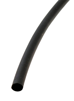 F32-3.5мм трубка термоусадочная черная 2:1, 1м