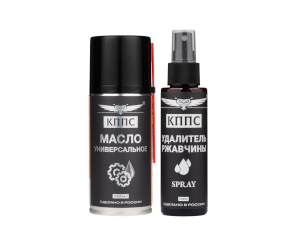 Универсальное масло КППС (210мл) + Удалитель ржавчины КППС SPRAY (110мл)