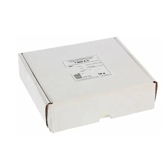 Т-BOX-8/4 (бел), Трубка термоусадочная цветная в упаковке T-Box