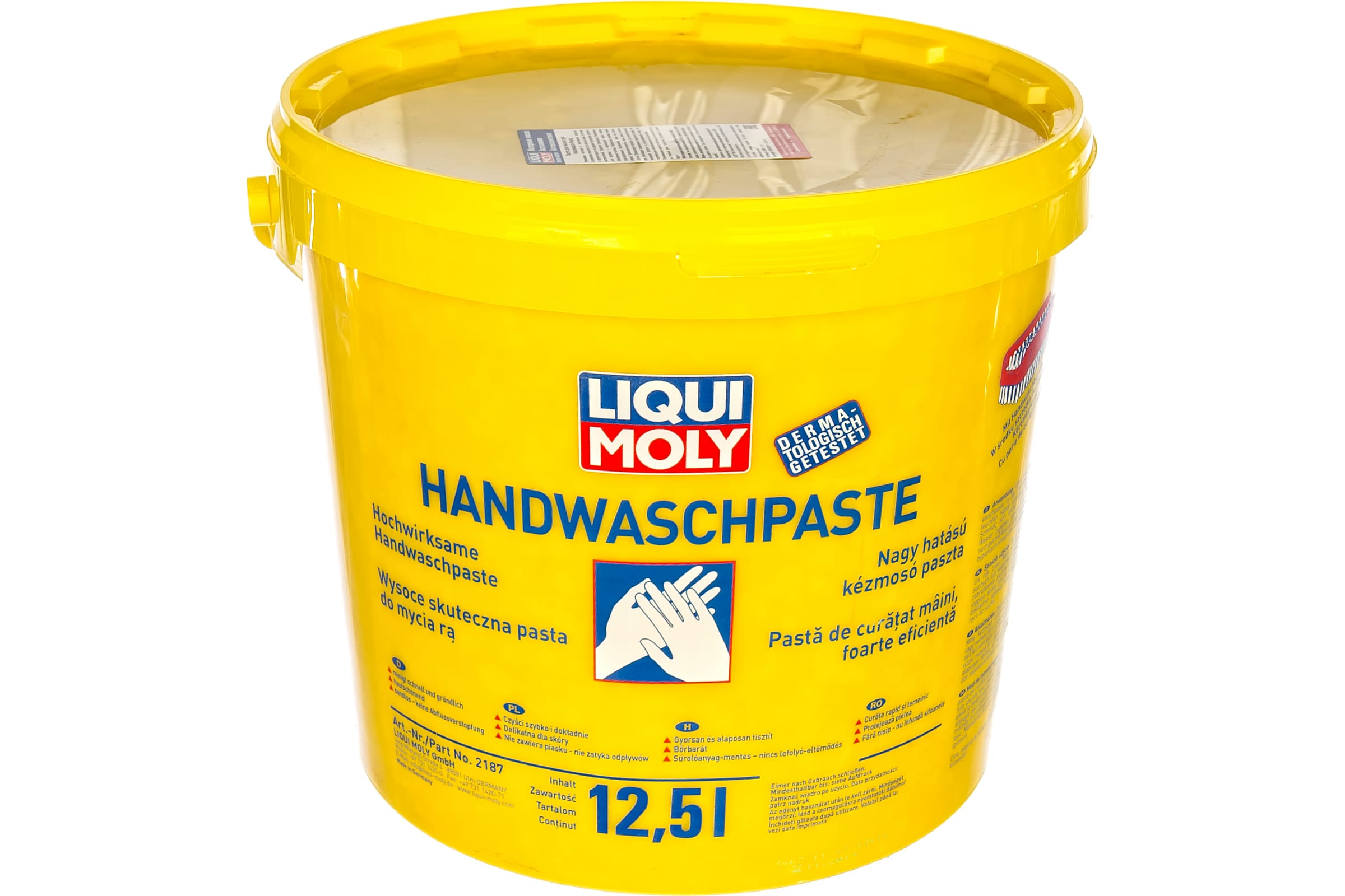 Очиститель рук, паста, ведро 12,5 л Handwasch-Paste LIQUI MOLY 2187