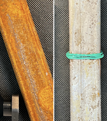 Удалитель ржавчины в действии