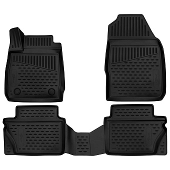 Коврики в салон Ford Fiesta, 2015-н.в. ELEMENT FORMAT.3D1658210k