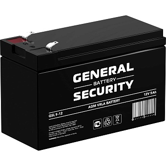 Аккумулятор для ИБП General Security GSL9-12
