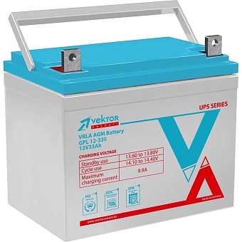 Аккумуляторная батарея Vektor Energy GPL 12-33S