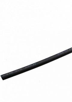 20-4808-4,80/1,60 черная, термоусадочная трубка  с клеевым слоем(1м)
