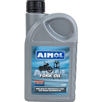 Масло для мотоциклетных вилок и амортизаторов AIMOL fork Oil 10W