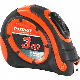 Обрезиненная рулетка Patriot MTA-3