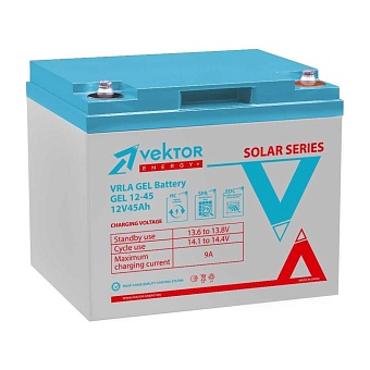 Аккумуляторная батарея Vektor Energy GEL 12-45