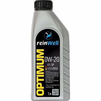 Моторное масло Reinwell 0W-20, ILSAC GF-6, API SP