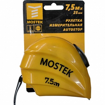 Измерительная рулетка MOSTEK Autostop
