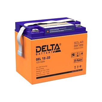 Аккумулятор DELTA GEL 12-33