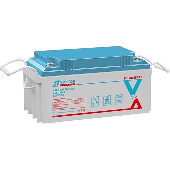 Аккумуляторная батарея Vektor Energy GEL 12-65