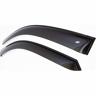 Дефлекторы окон Toyota Yaris/Vits II 3d 2005-2011 COBRA TUNING T24305