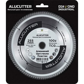 Диск пильный по алюминию, пластику Diamond Industrial Alucutter