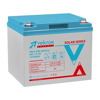 Аккумуляторная батарея Vektor Energy GEL 12-40