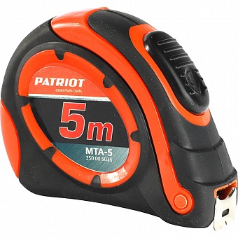 Обрезиненная рулетка Patriot MTA-5