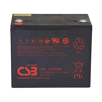 Аккумулятор для ИБП CSB HRL12280W FR