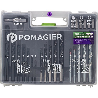Набор бит и сверл POMAGIER POM-423090(57815)
