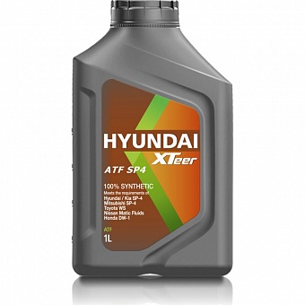 Синтетическое трансмиссионное масло HYUNDAI XTeer XTeer ATF SP4