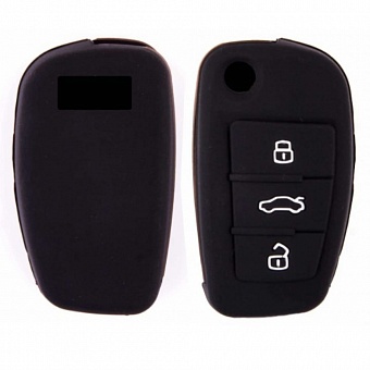 Силиконовый чехол на автомобильный ключ для AUDI 2009A4L/A6L/Q7/TT/R8/A3 SKYWAY S05701045