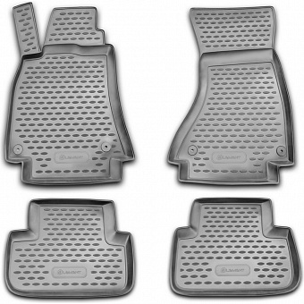 Коврики в салон AUDI A-4 B8, 2007-2015, АКПП, ELEMENT NLC.04.09.210