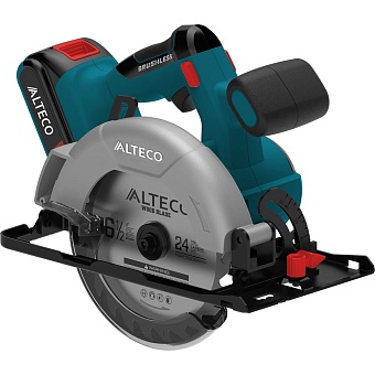 Бесщеточная аккумуляторная циркулярная пила ALTECO CCSB 20165 Li BL
