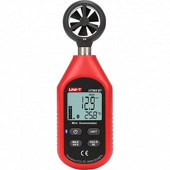 Цифровой анемометр-термометр UNI-T UT363BT