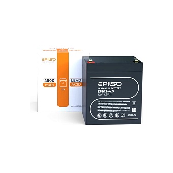 Свинцово-кислотный аккумулятор Epilso EPB12-4.5