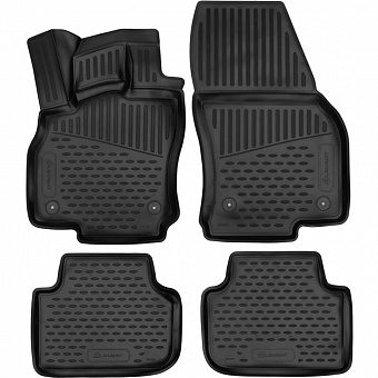 Коврики в салон AUDI Q3, 2018-, кроссовер ELEMENT 3D02192210k