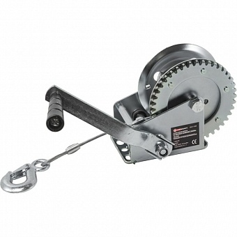 Барабанная ручная лебедка Forcekraft FK-KB-S-1200 540 кг