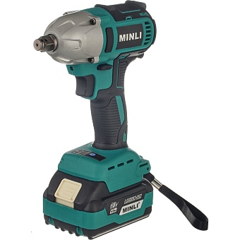 Аккумуляторный бесщеточный ударный гайковерт MINLI DC802-4.0A