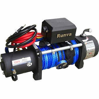 Автомобильная электрическая лебедка Runva EWX8000SR