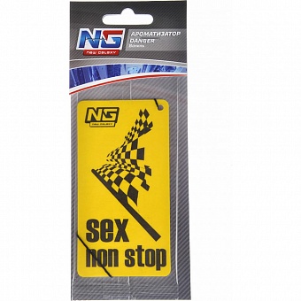 Бумажный ароматизатор NEW GALAXY Danger/Sex non stop