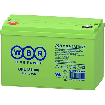 Аккумулятор для ИБП WBR GPL121000