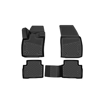 Коврики в салон 3d подходят для GEELY Tugella 2021- кроссовер, ELEMENT ELEMENT3DAN0145210k