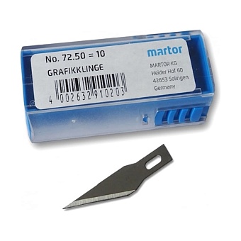 Лезвие для графических работ для ножа MARTOR № 72 GRAFIX BOY MARTOR
