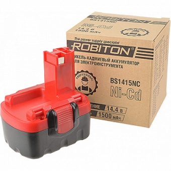 Аккумулятор для электроинструментов Bosсh Robiton BS1415NC