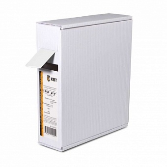 Т-BOX-6/3 (бел), Трубка термоусадочная цветная в упаковке T-Box