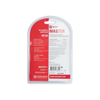 Цифровой мультиметр EKF M182 Master