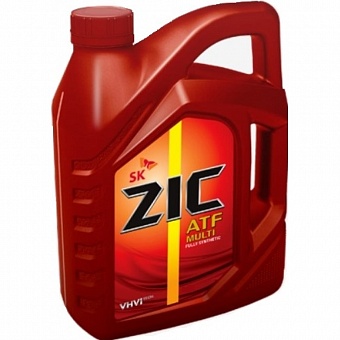 Синтетическое масло для автоматических трансмиссий zic LF ATF Multi