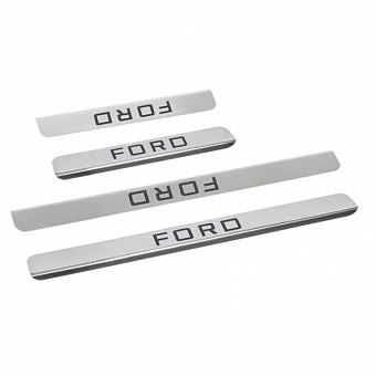 Накладка внутренних порогов FORD Focus2, Focus3, Mondeo < -2007 Dollex NPK-005