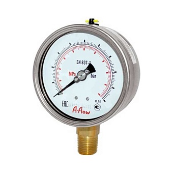 Манометр A-Flow G21-S-4N-50A-25bar