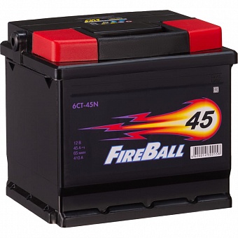 Аккумулятор FIRE BALL 6ст 45 N 410 А CCA
