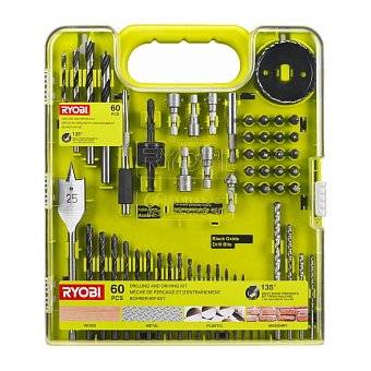 Набор сверл и бит Ryobi RAKDD60