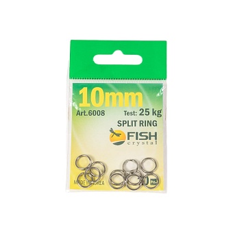 Кольцо заводное FISHCRYSTAL 6008-10F