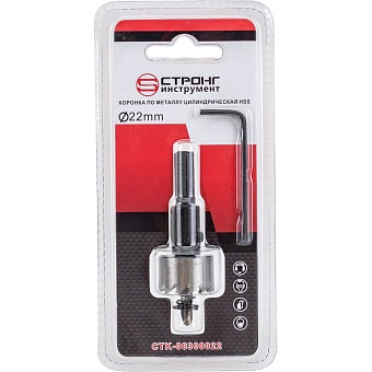 Стальная коронка по металлу Strong СТК-063