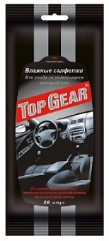 Салфетки TOP GEAR упак. (30 шт.) для салона 48039 Top Gear 48039