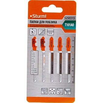 Пилки для лобзика Sturm T101AO